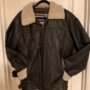Men’s Wilson leather jacket size L